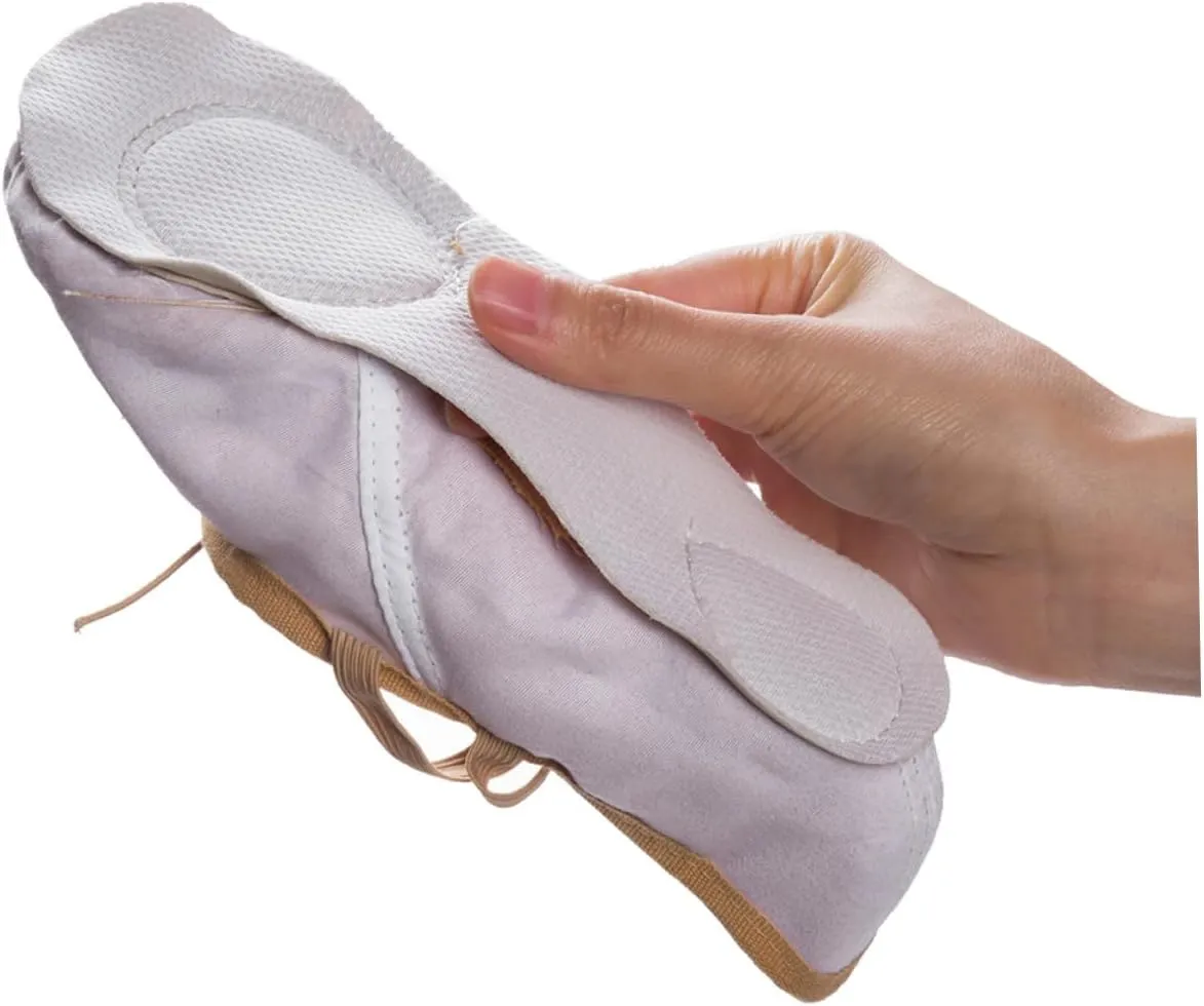 Amosfun 1 Pair Ballet Shoes Sole Ballet Shoe Ballet Dance Shoes Ballet Slipper Yoga Shoes Soles Brown