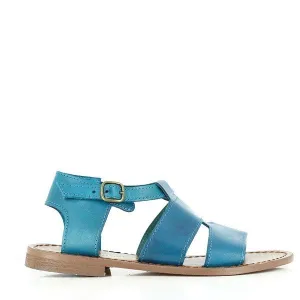 Antichi Romani 815 Turquoise Slingback Sandals