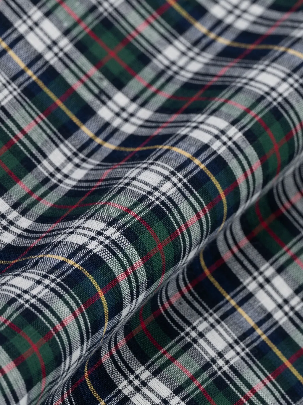 Black & Green Madras Check