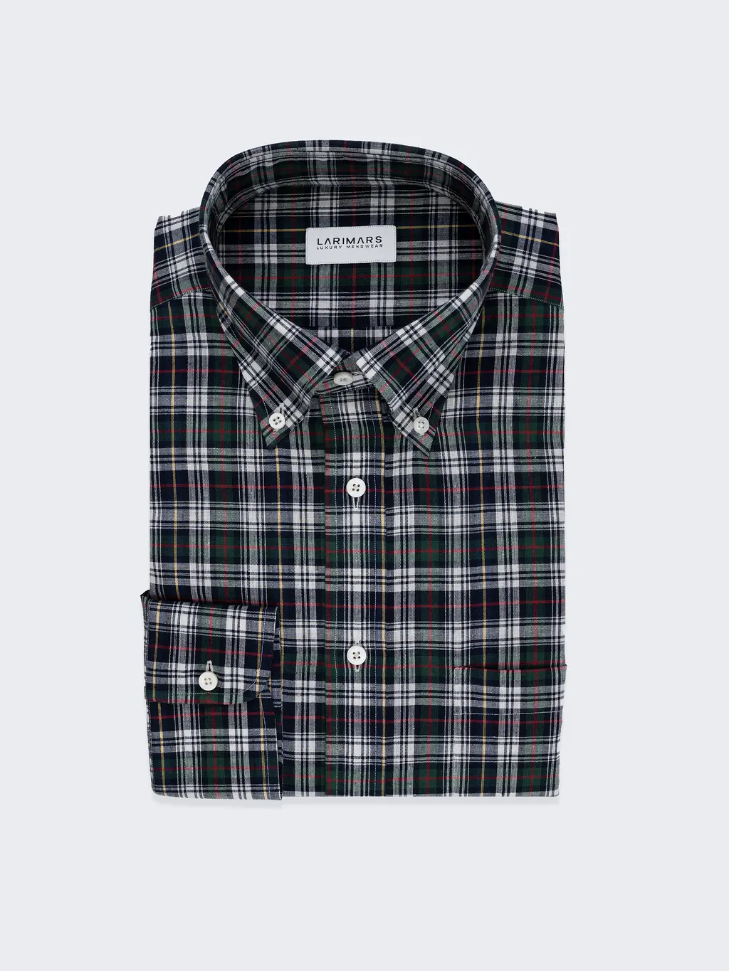 Black & Green Madras Check