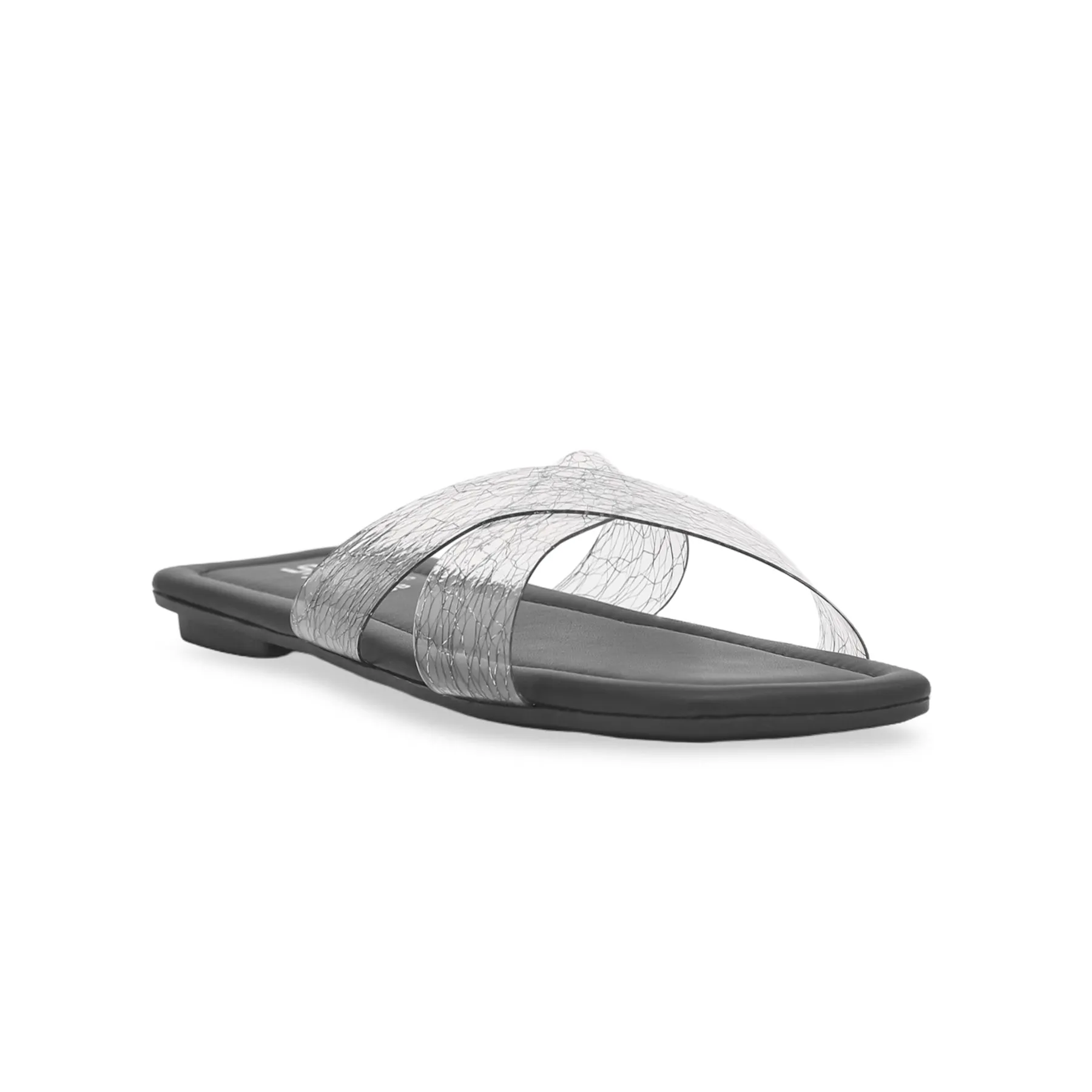 Black Casual Slipper CL1555