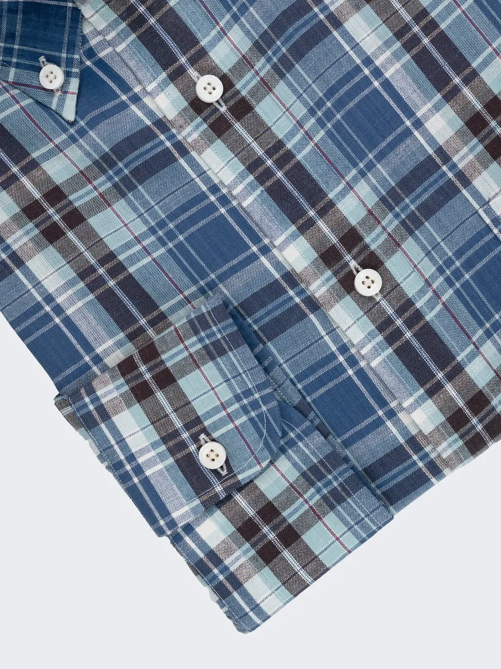 Blue Madras Check