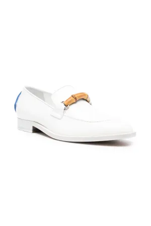 Casablanca Block Colour Loafer White & Blue