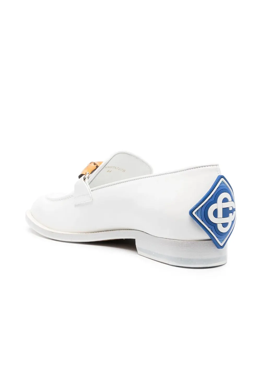 Casablanca Block Colour Loafer White & Blue