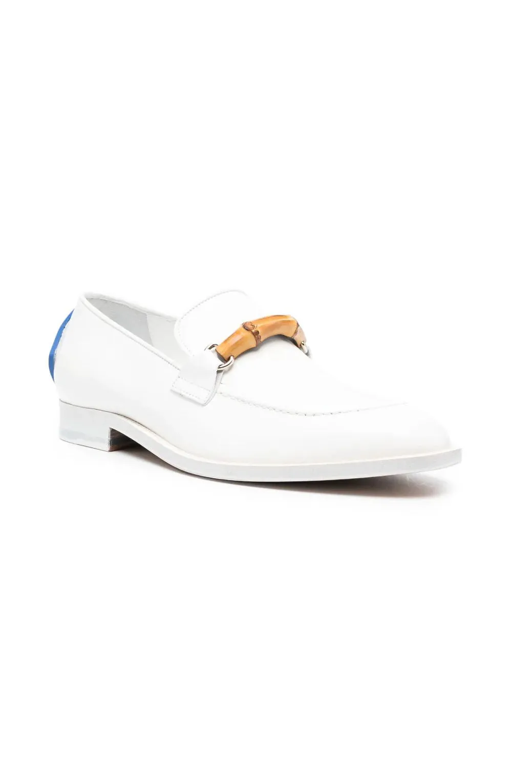 Casablanca Block Colour Loafer White & Blue