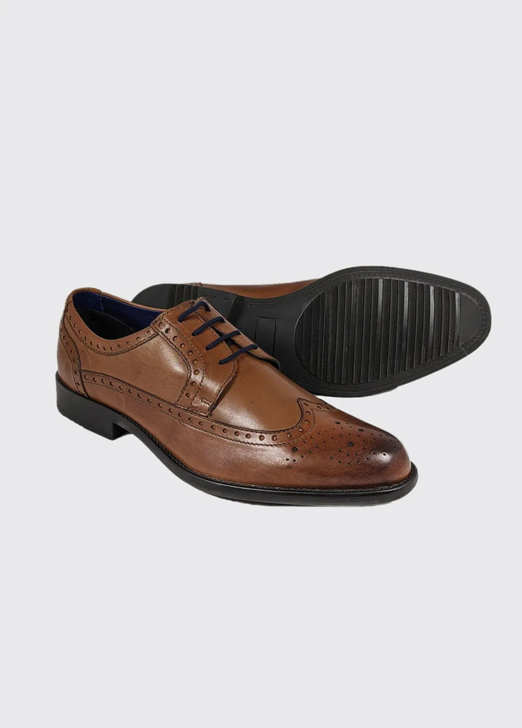 Dyson Tan Leather Shoes