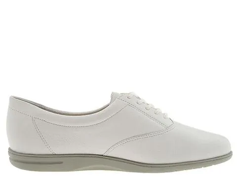 Easy Spirit Women's Motion Walking Shoes White Leather