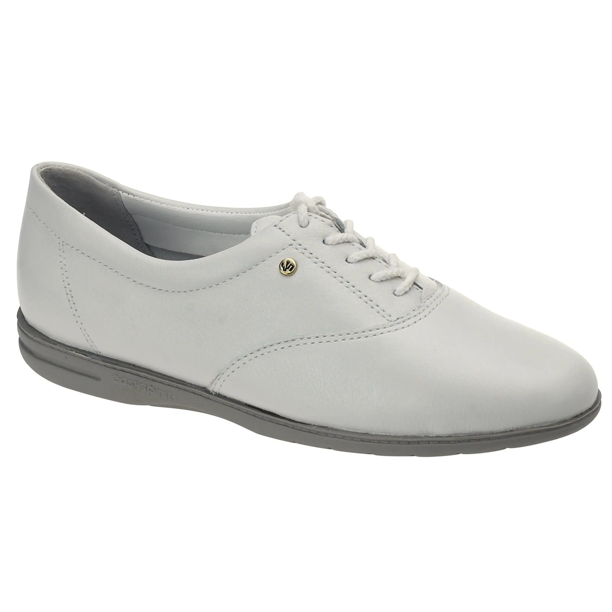 Easy Spirit Women's Motion Walking Shoes White Leather