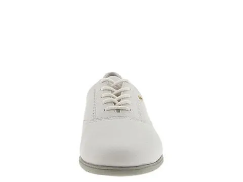 Easy Spirit Women's Motion Walking Shoes White Leather