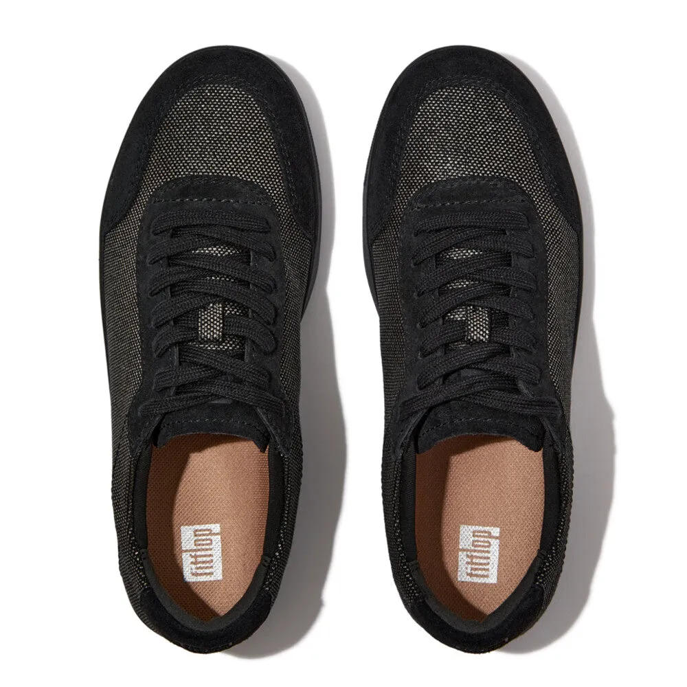FitFlop RALLY Glitz Canvas Trainers