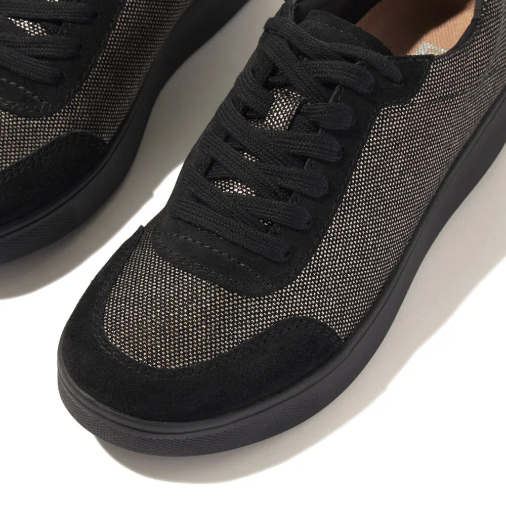 FitFlop RALLY Glitz Canvas Trainers
