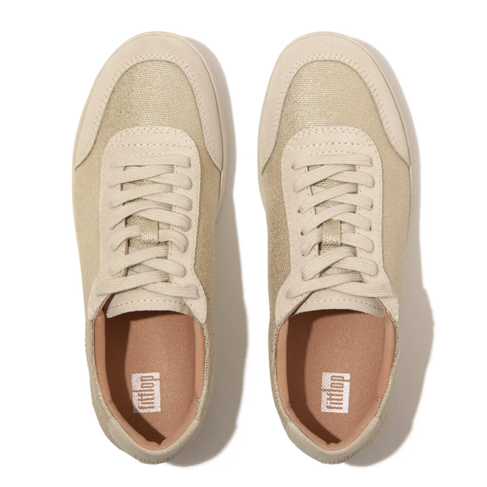FitFlop RALLY Glitz Canvas Trainers
