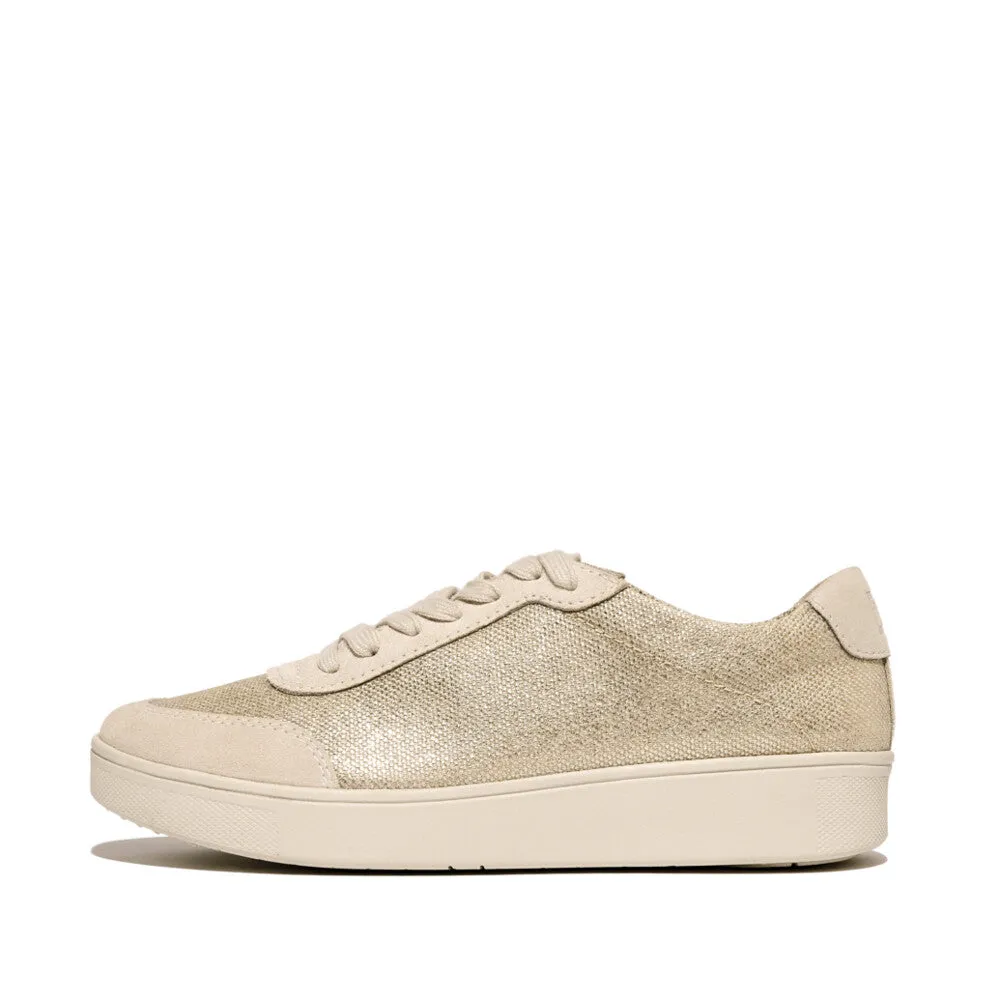 FitFlop RALLY Glitz Canvas Trainers