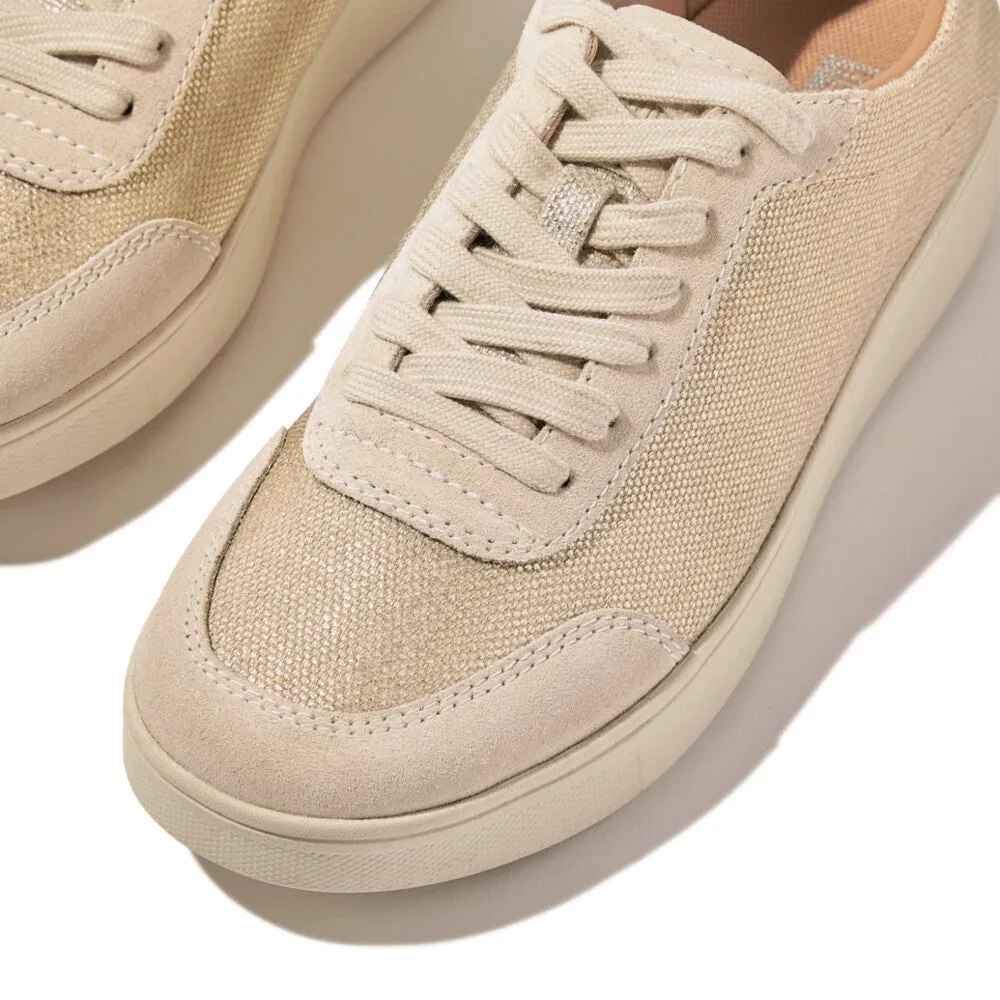 FitFlop RALLY Glitz Canvas Trainers