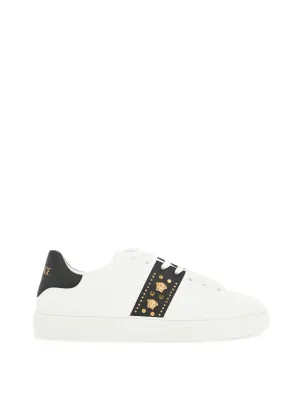 Greek Eco-Leather Sneakers