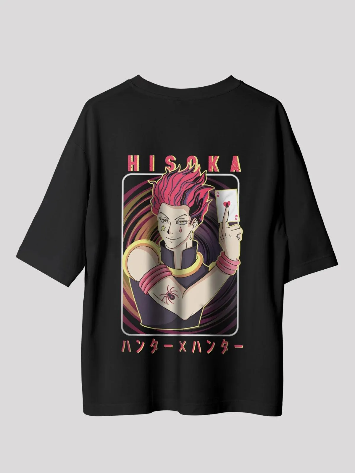 Hisoka Anime Unisex Oversized T-shirt