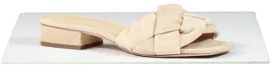 J.McLaughlin Beige Hanna Suede Mules UK 8 EU 41 