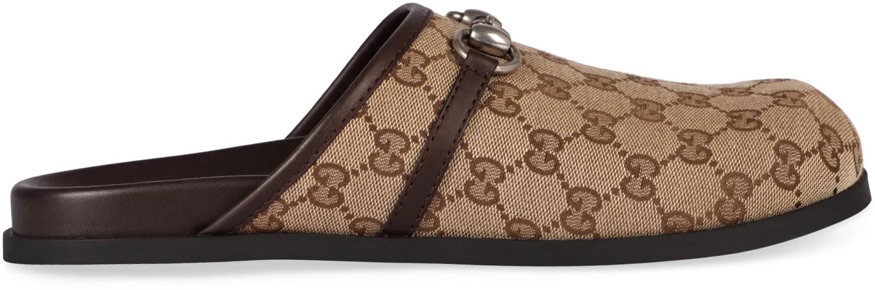 LEATHER AND FABRIC SABOT