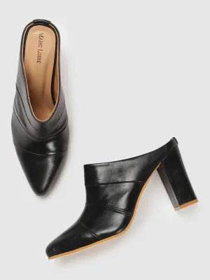 Mules Solid Heels