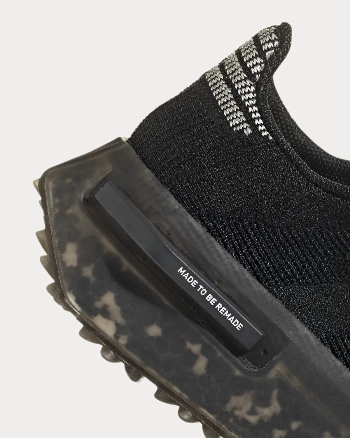 NMD_S1 'Made to be Remade' Core Black / Core Black / Cloud White Low Top Sneakers