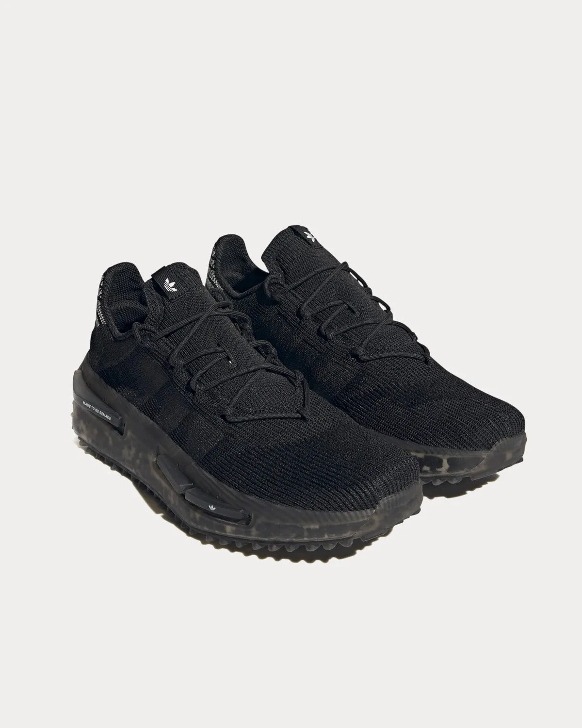 NMD_S1 'Made to be Remade' Core Black / Core Black / Cloud White Low Top Sneakers