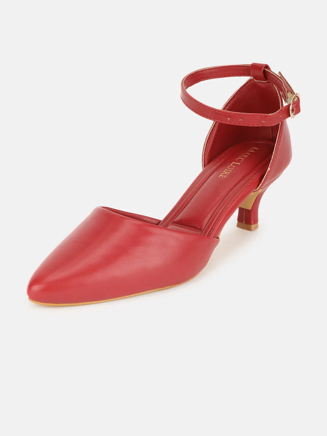 Pointed-Toe-Kitten Heel