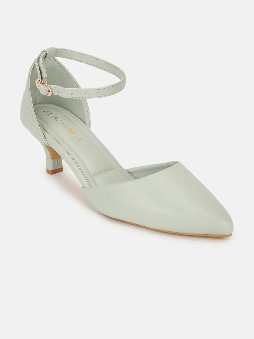 Pointed-Toe-Kitten Heel