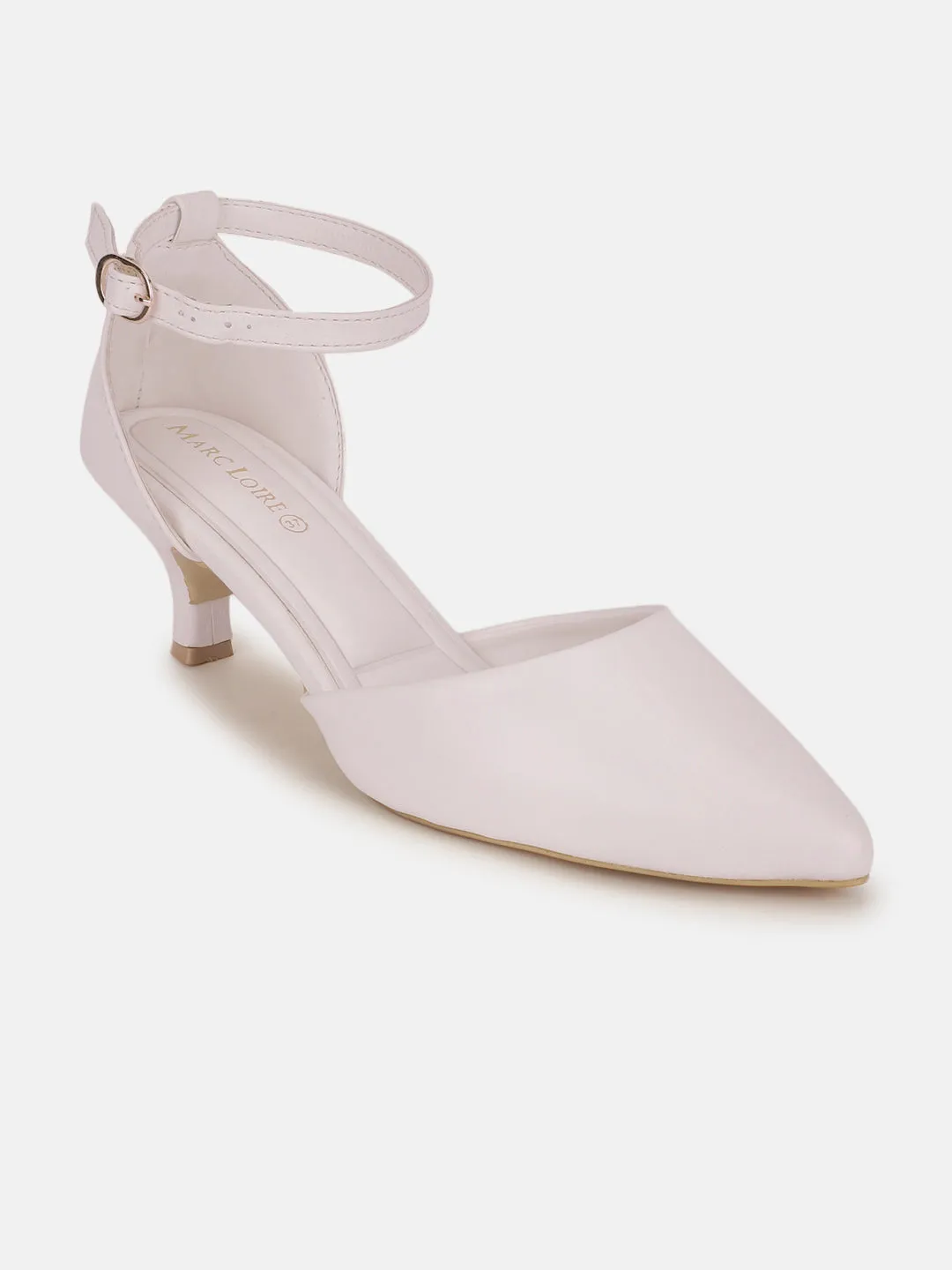 Pointed-Toe-Kitten Heel