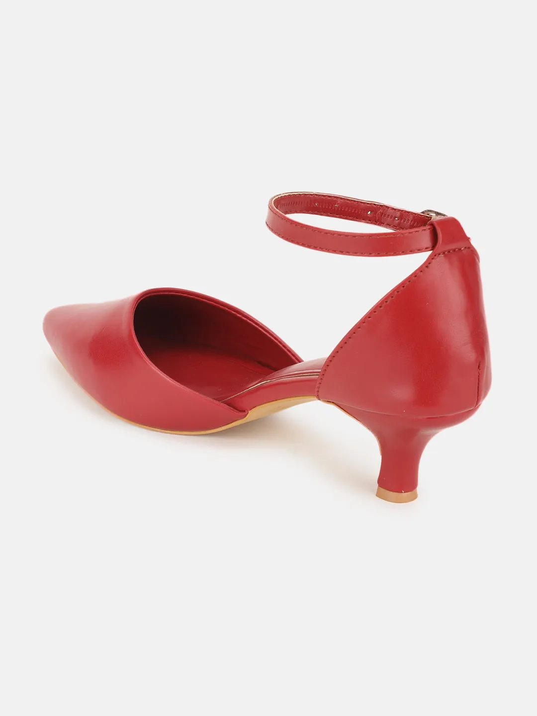 Pointed-Toe-Kitten Heel