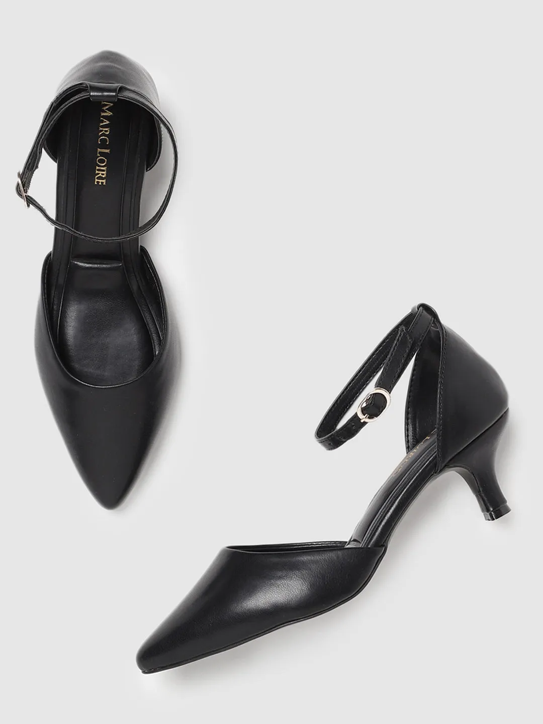 Pointed-Toe-Kitten Heel