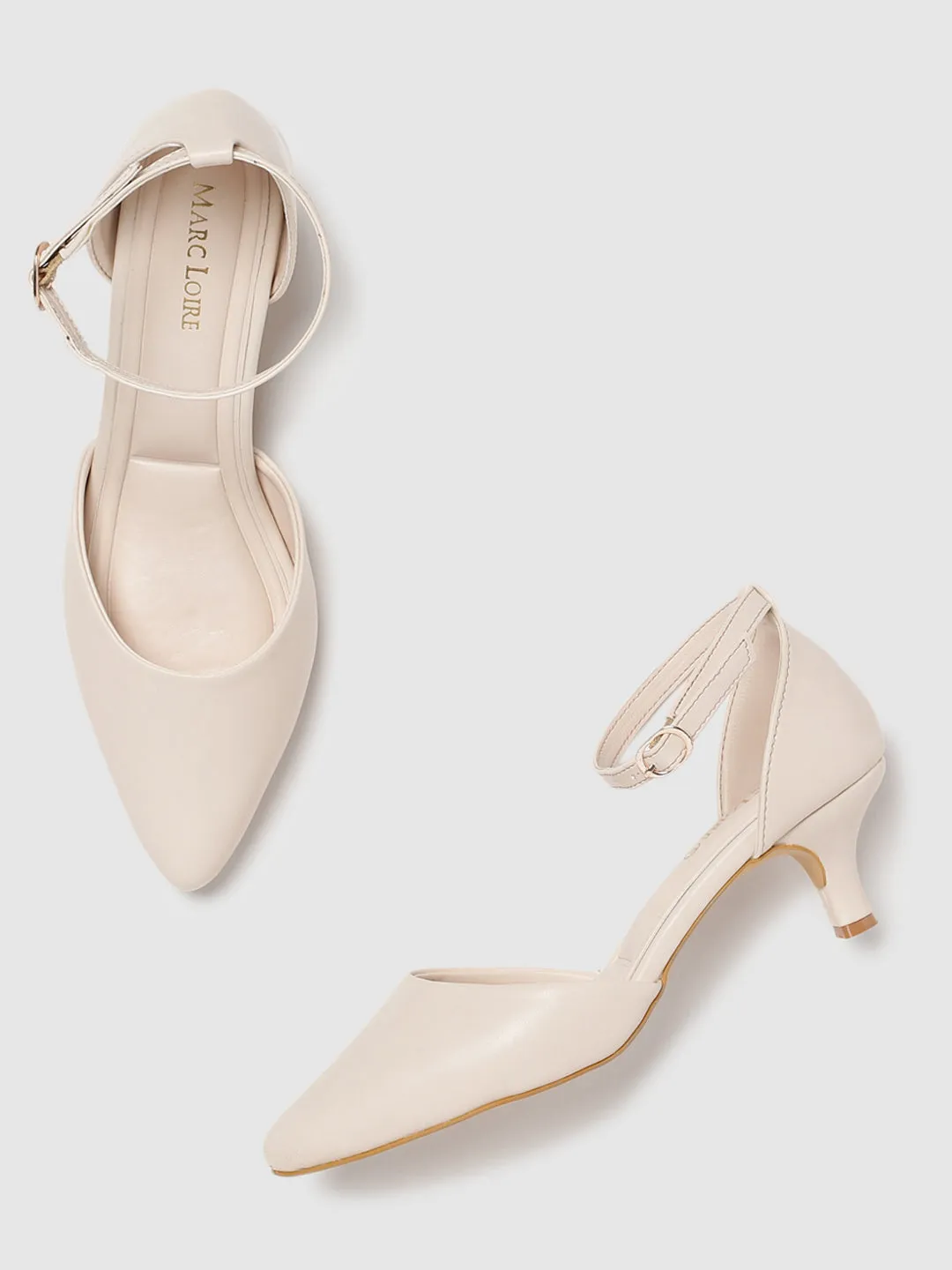 Pointed-Toe-Kitten Heel