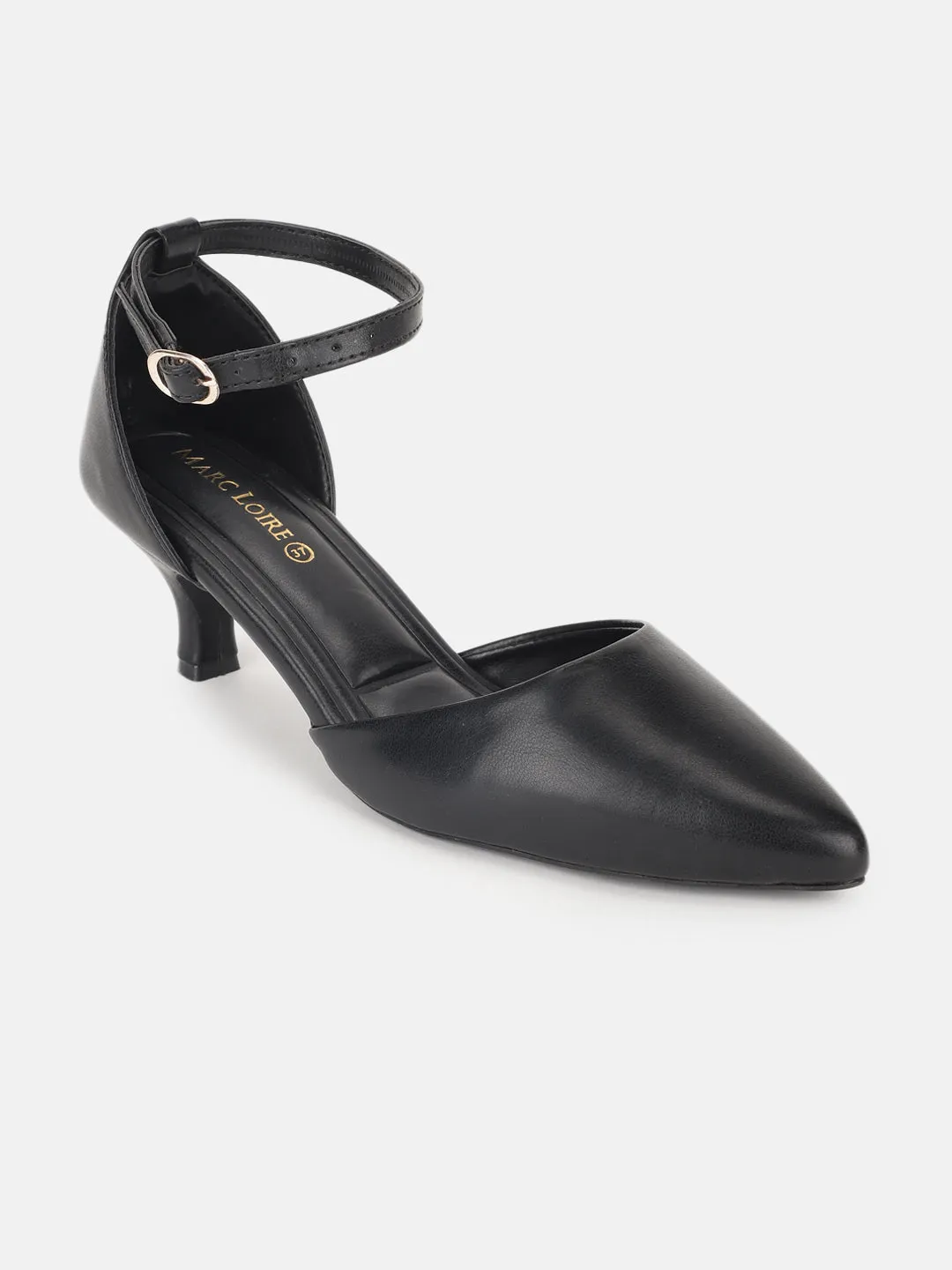 Pointed-Toe-Kitten Heel