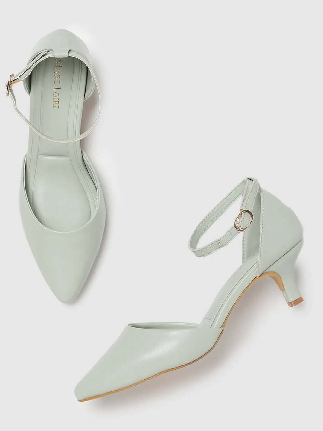 Pointed-Toe-Kitten Heel