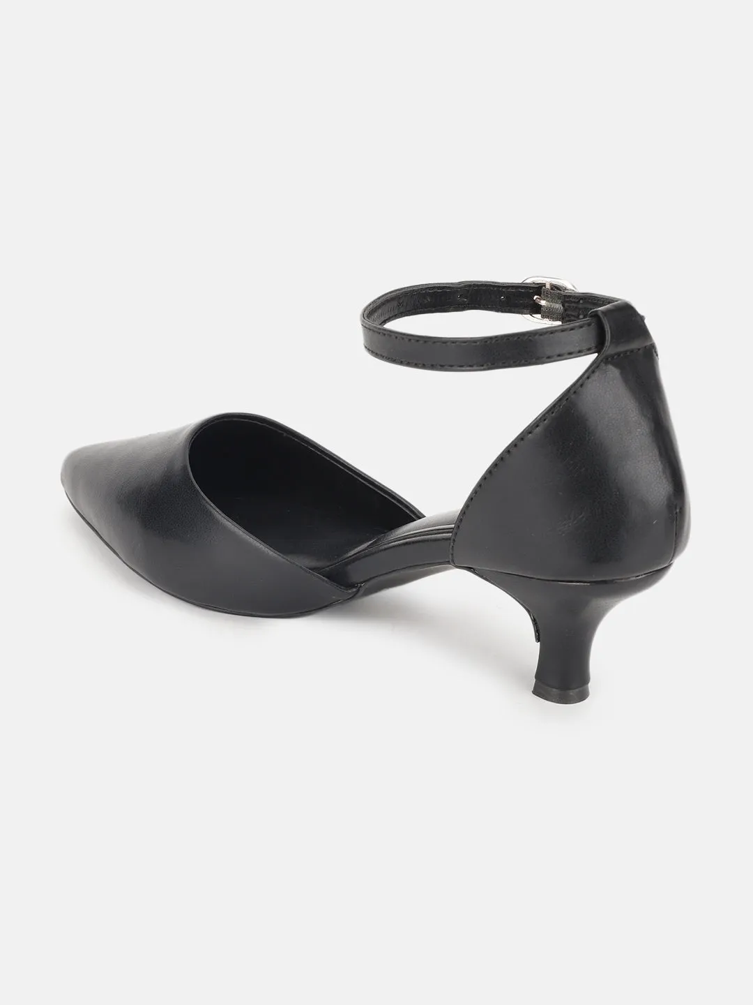 Pointed-Toe-Kitten Heel