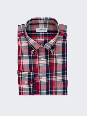 Red & Black Madras Check