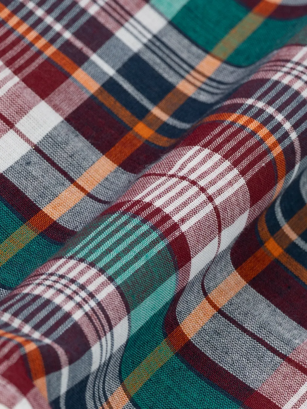 Red & Green Madras Check