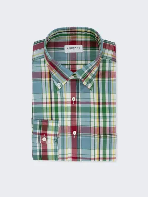 Red & Kelly Madras Check
