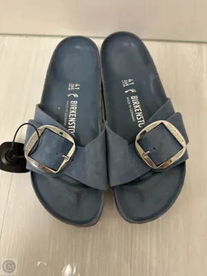 Sandals Flats By Birkenstock In Blue, Size: 11.5