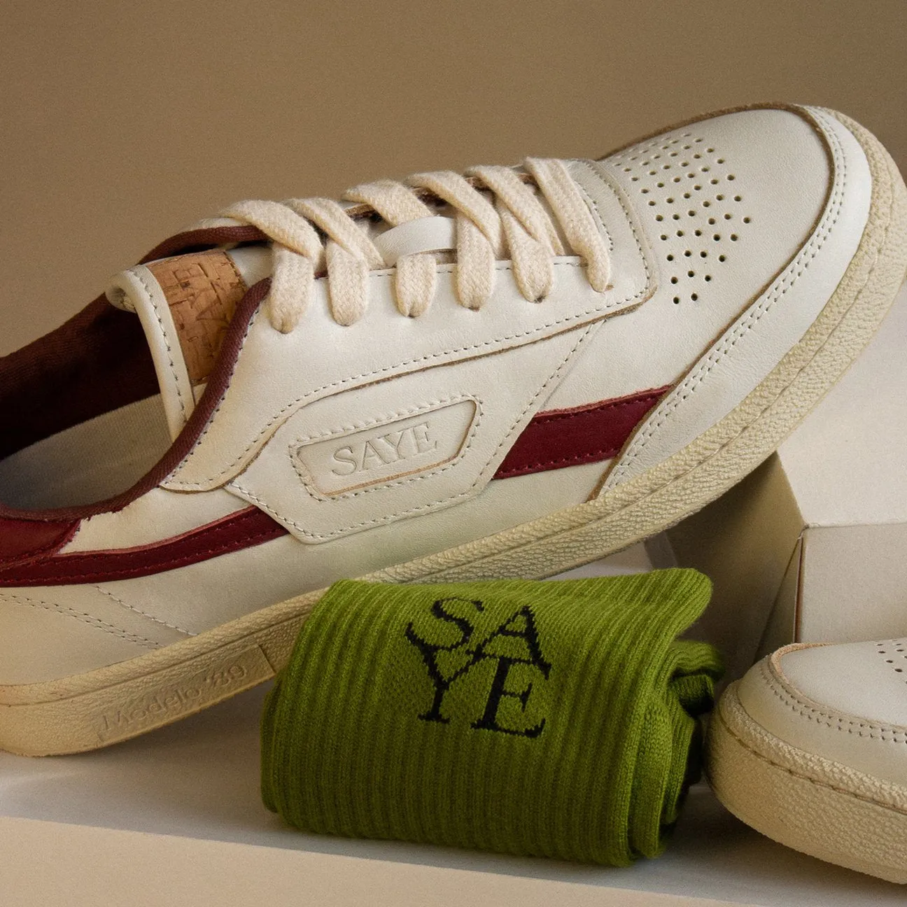 SAYE | Modelo '89 Leather | Garnet