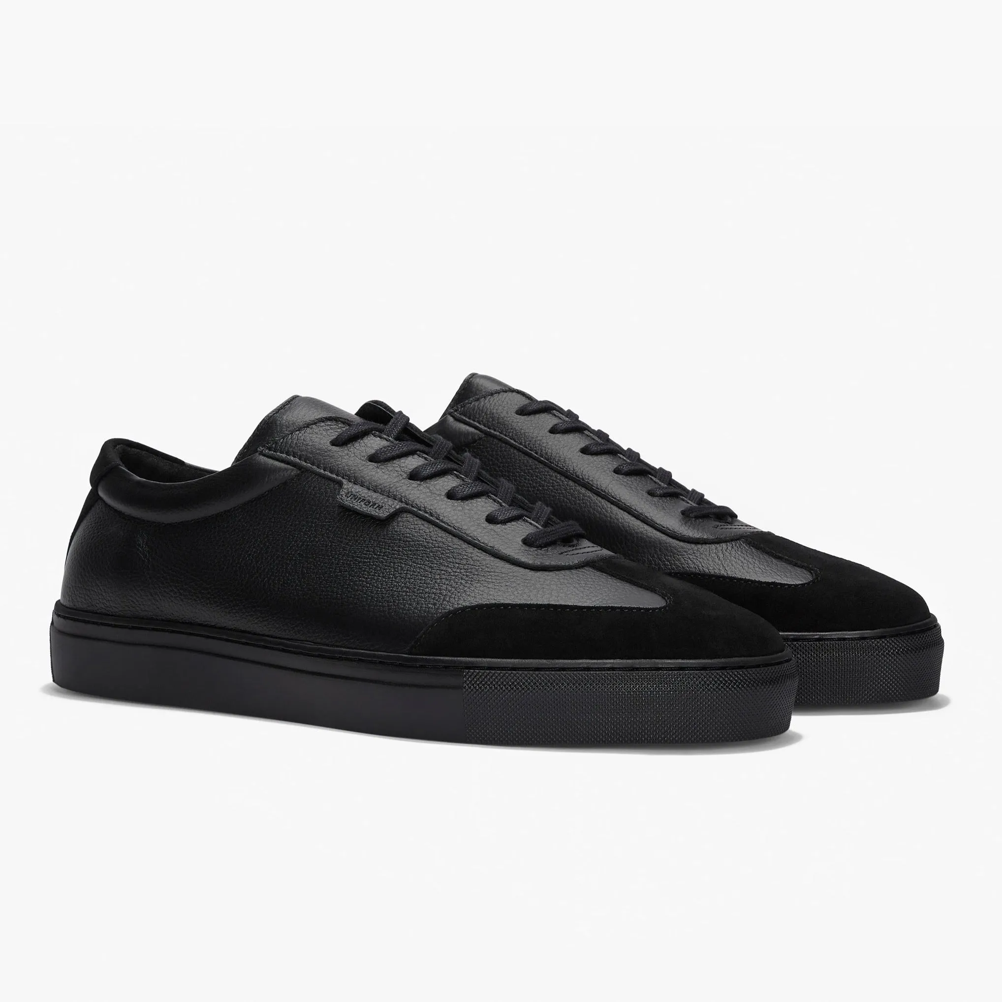 Series 3 Triple Black Leather Mens
