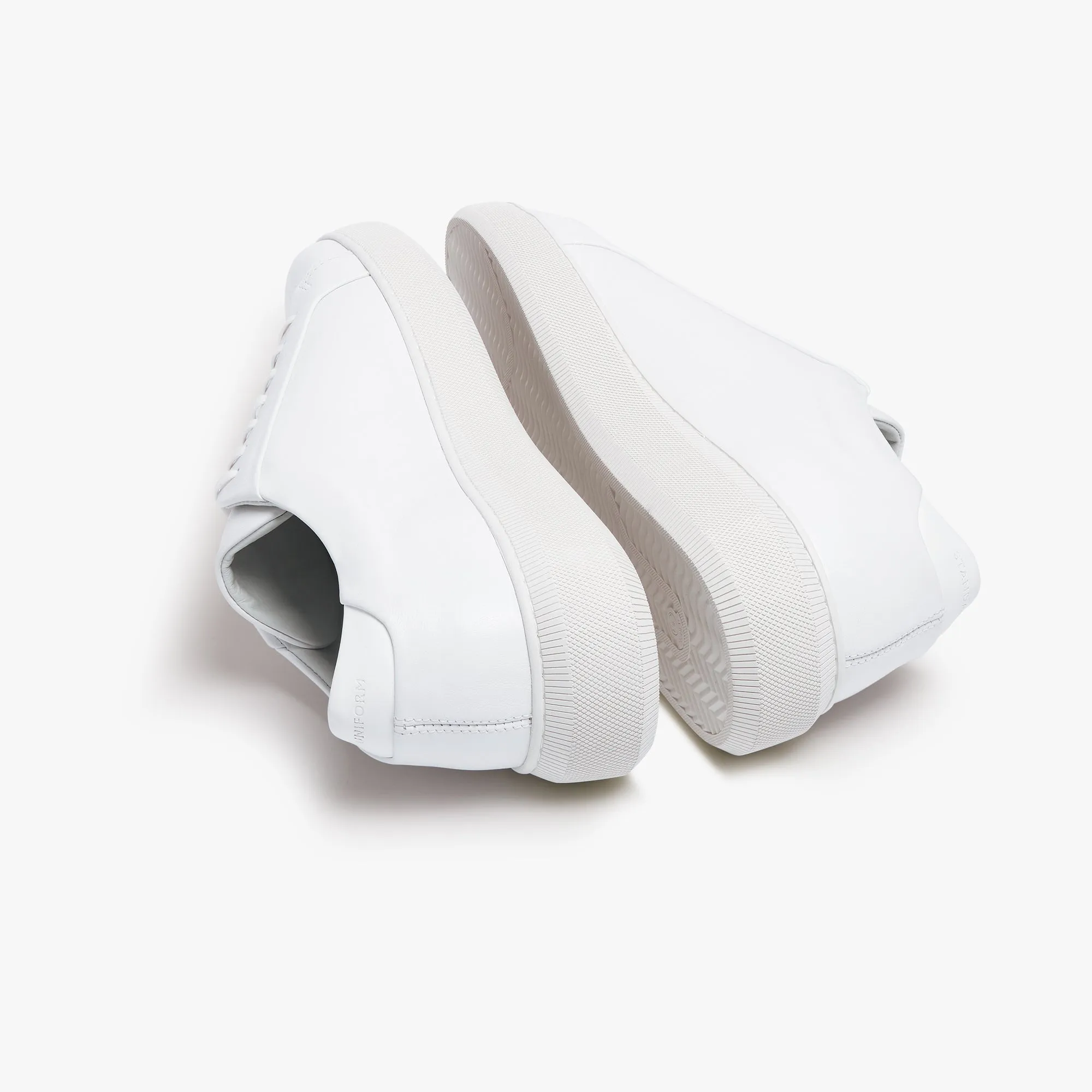 Series 8 Triple White Leather Mens