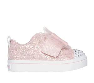 Skechers: Twinkle Toes Twi-Lites Sweetie Bow Light Pink Sneakers
