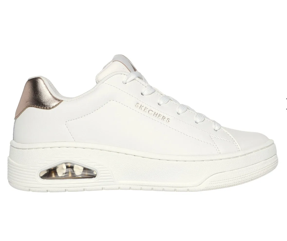 Skechers: Uno Court Sneakers Courted Air in White