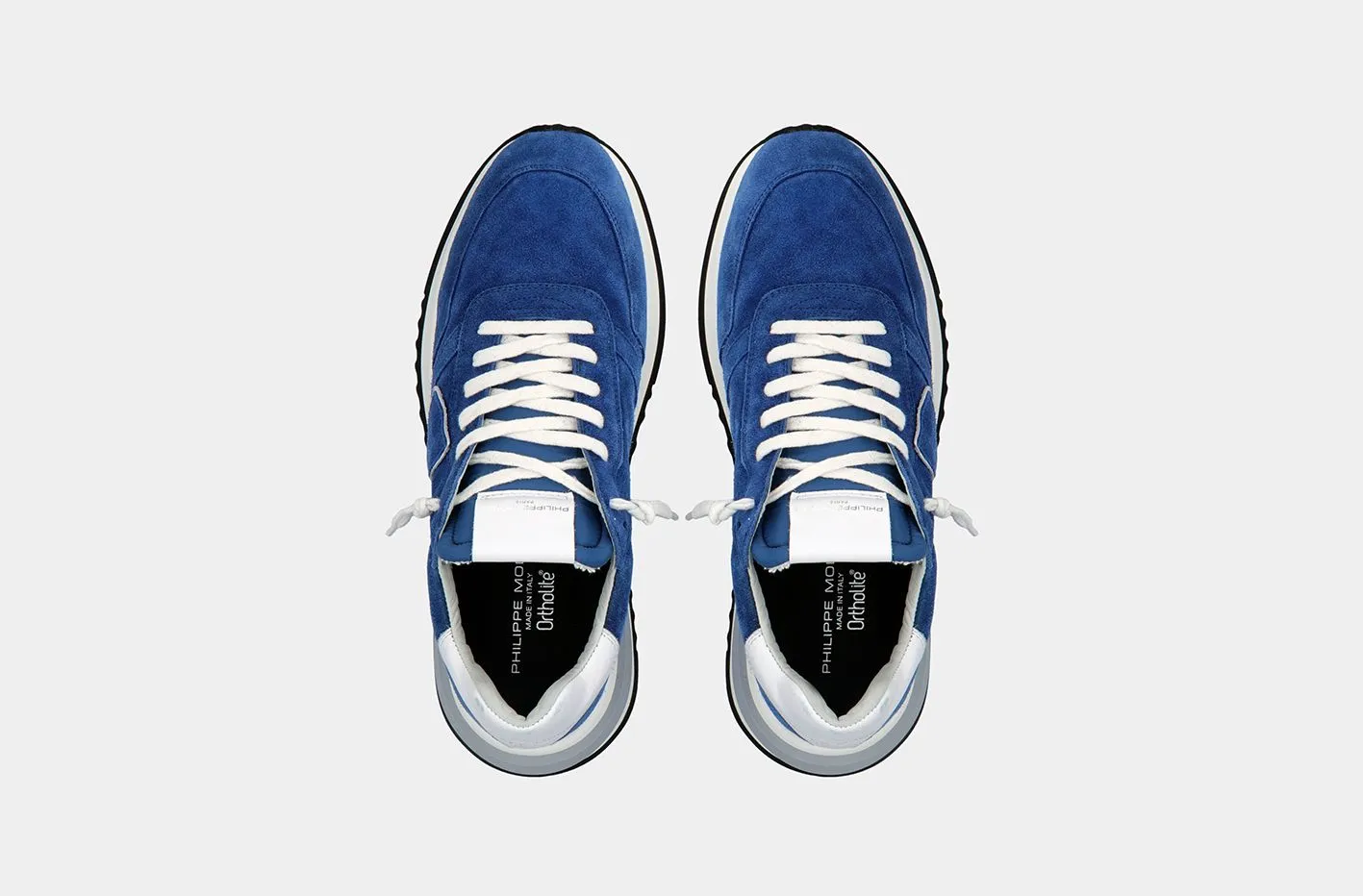 sneakers PHILIPPE MODEL Tropez 2.1 Daim Lave - Bluette