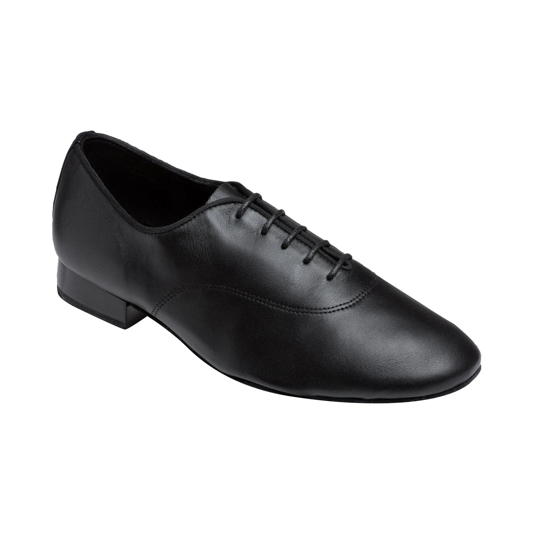 Supadance-Mens: S5500 | Boys Shoe: Black Leather Standard Heel