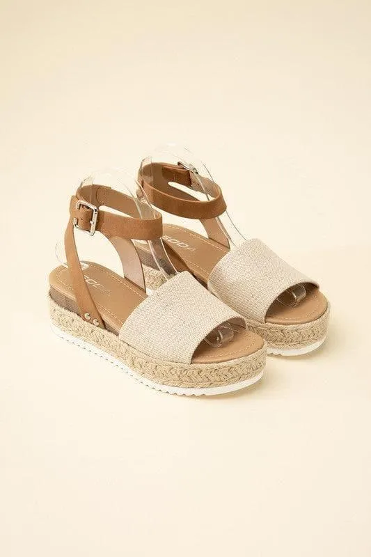 TOPIC-S Espadrille Ankle strap Sandals
