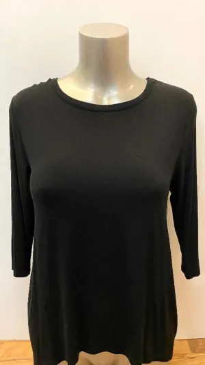 Tops - Black Bamboo 3/4 Sleeve