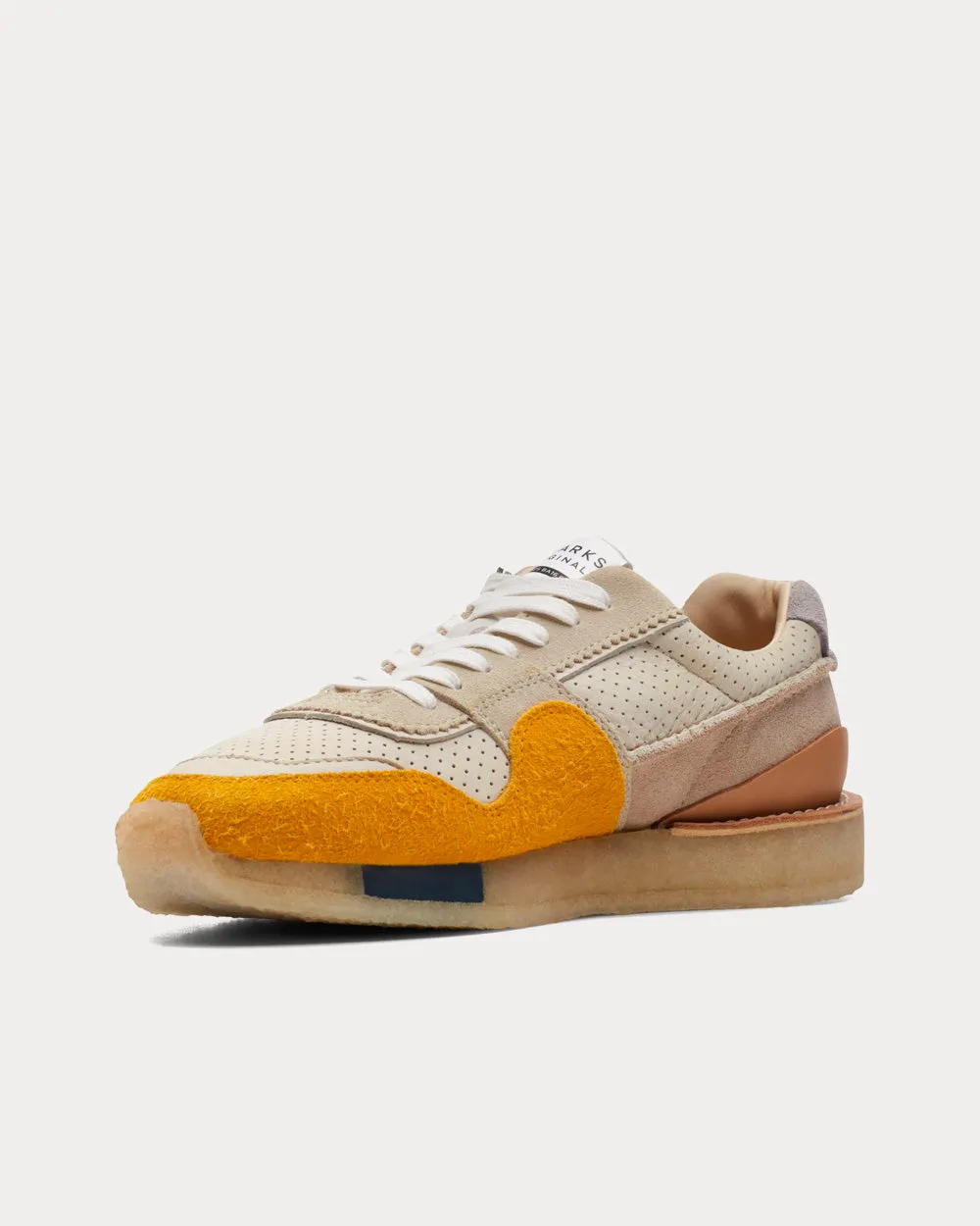 Tor Run Yellow Combination Low Top Sneakers