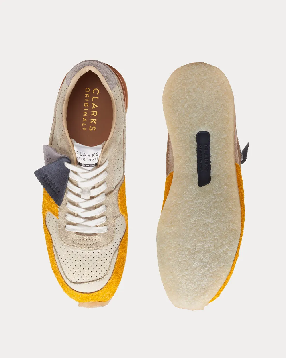Tor Run Yellow Combination Low Top Sneakers