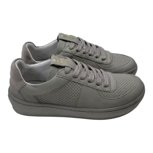 VIBAe London Bio leather sneakers, grey | 38